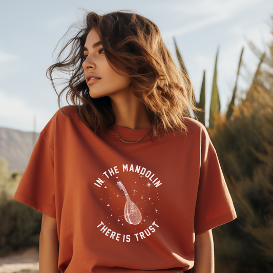 In the Mandolin There Is Trust Original Tee