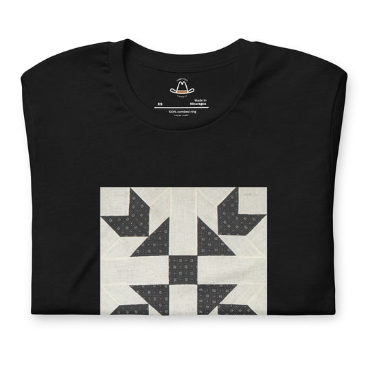 Goose Tracks I Quilt Block Original Tee