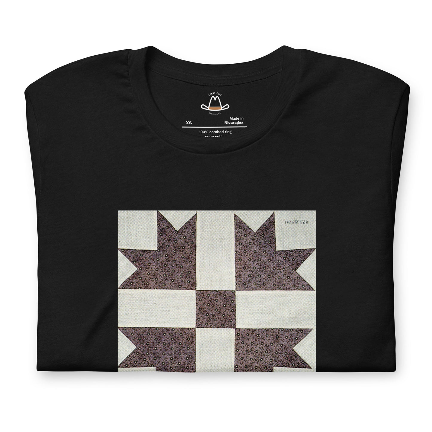 Goose Tracks II Quilt Block Original Tee