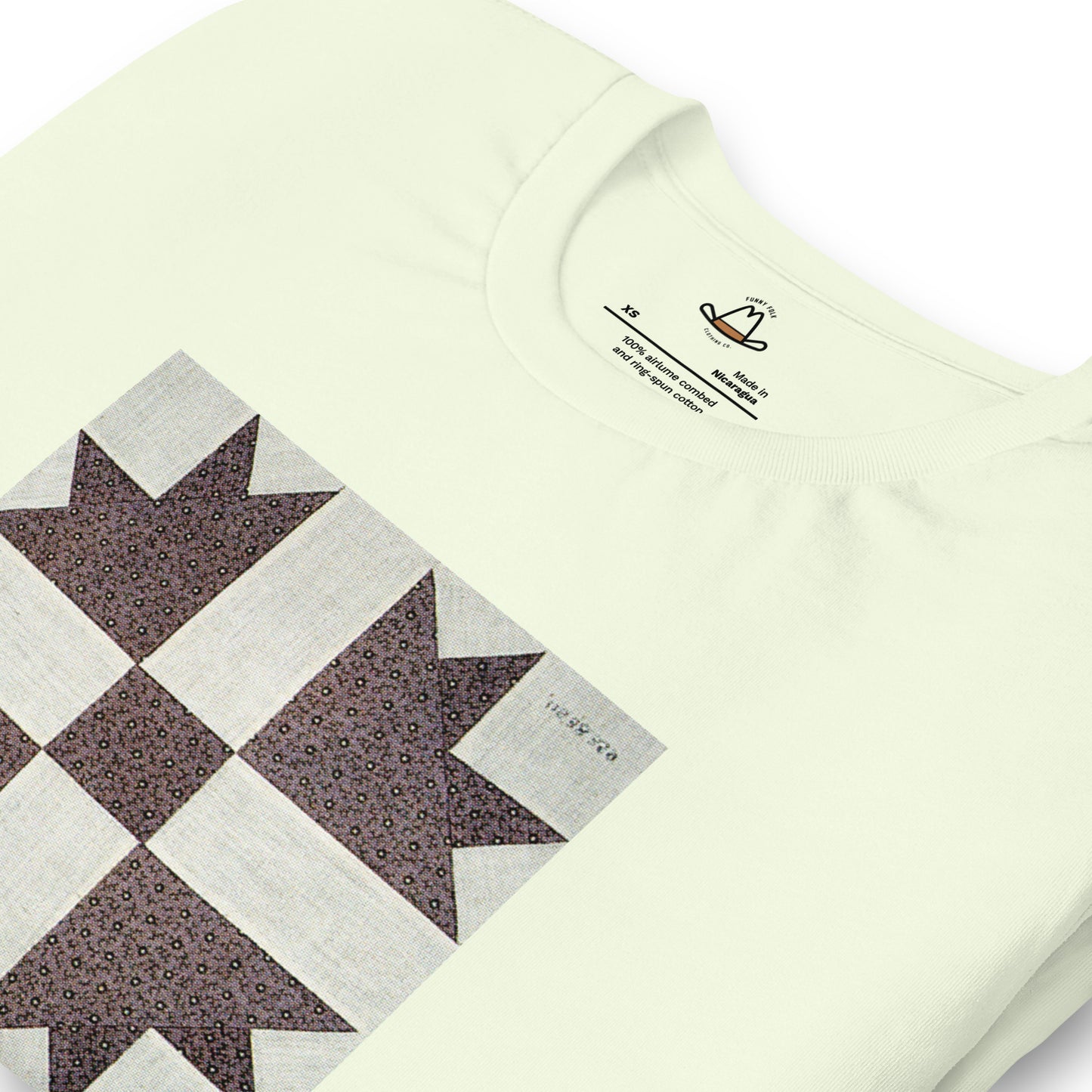 Goose Tracks II Quilt Block Original Tee