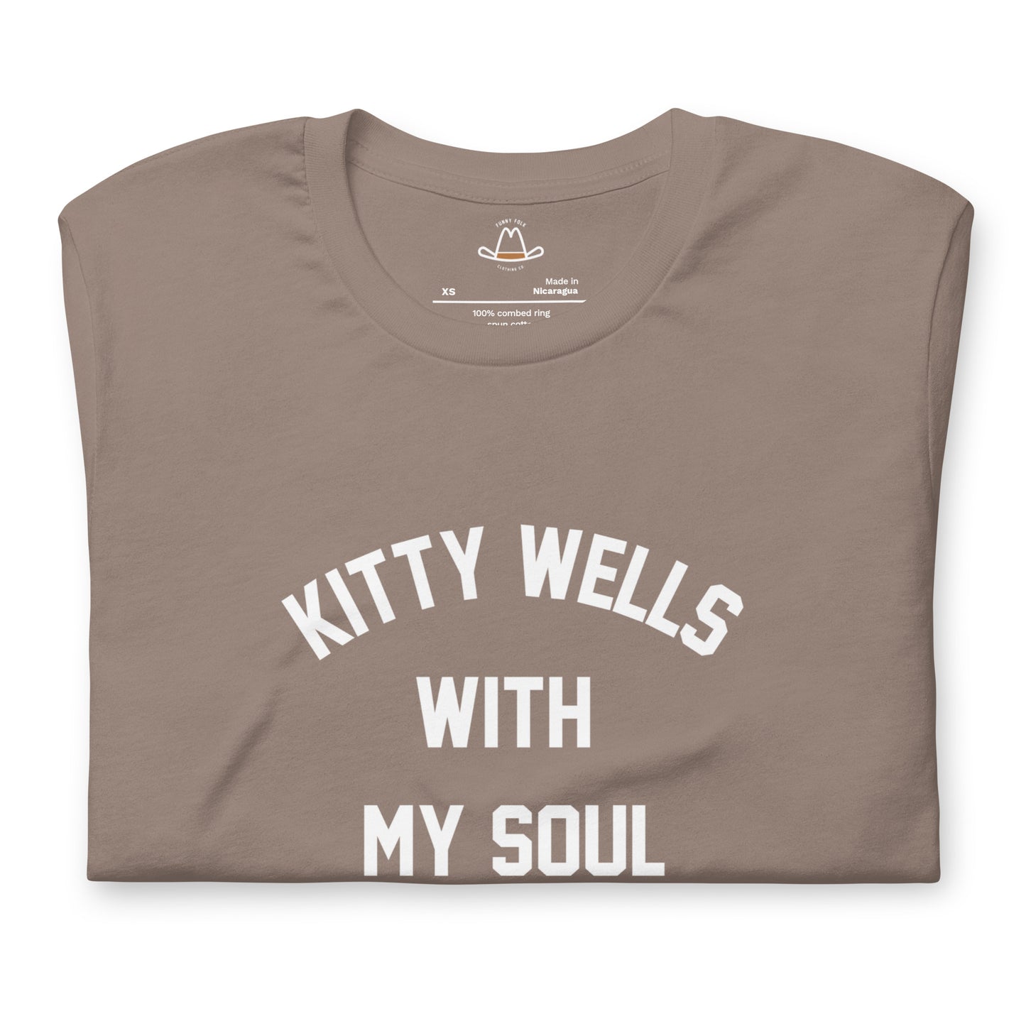 Kitty Wells With My Soul Original Tee