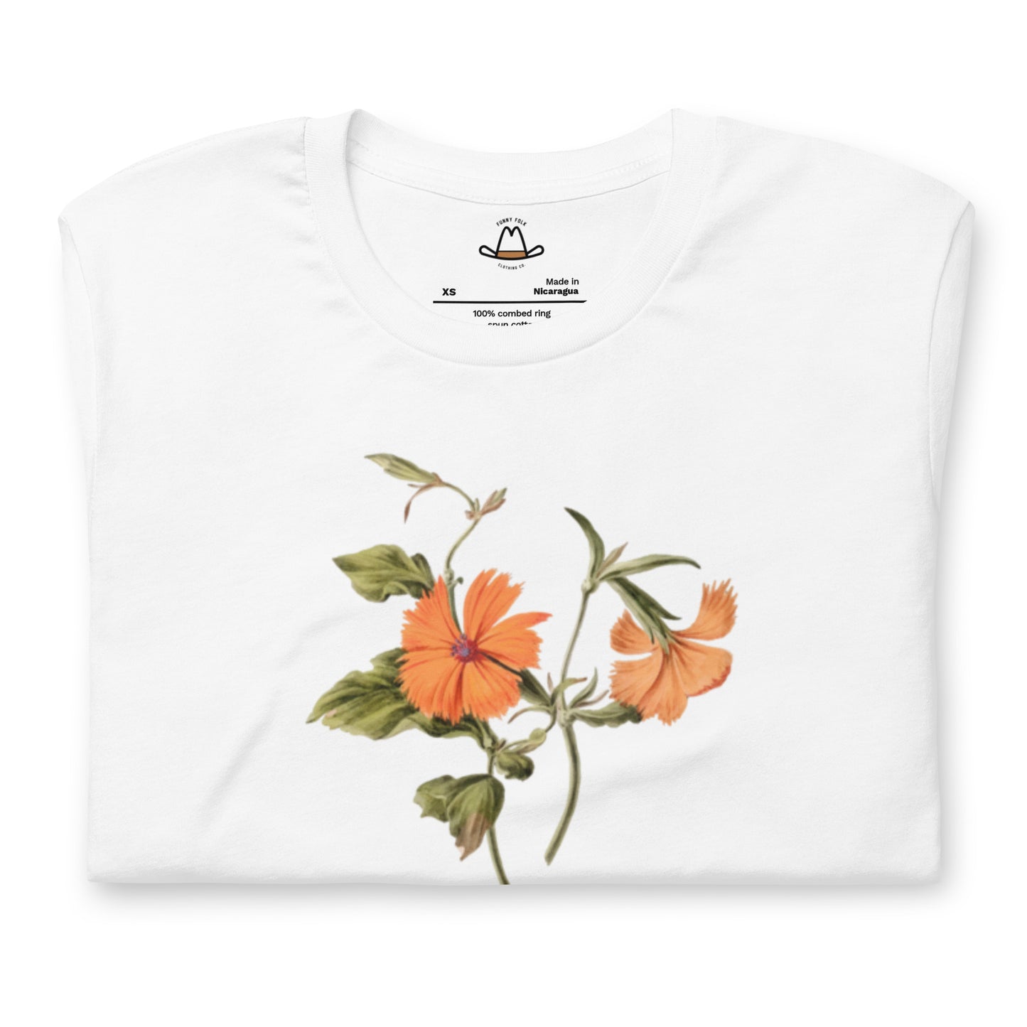 Vintage Orange Flower Original Tee