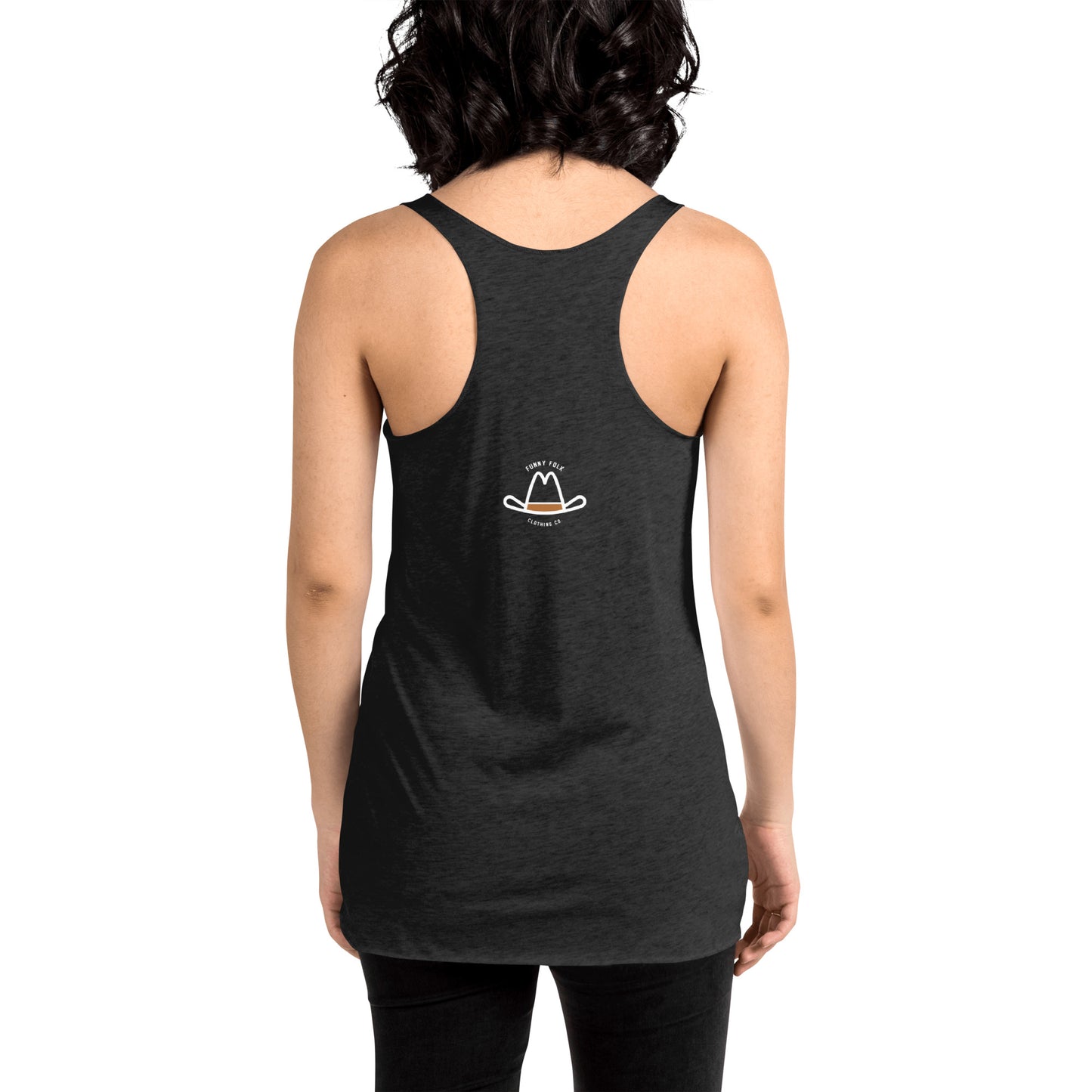 Cooking On The Front Burner Original Racerback Tank