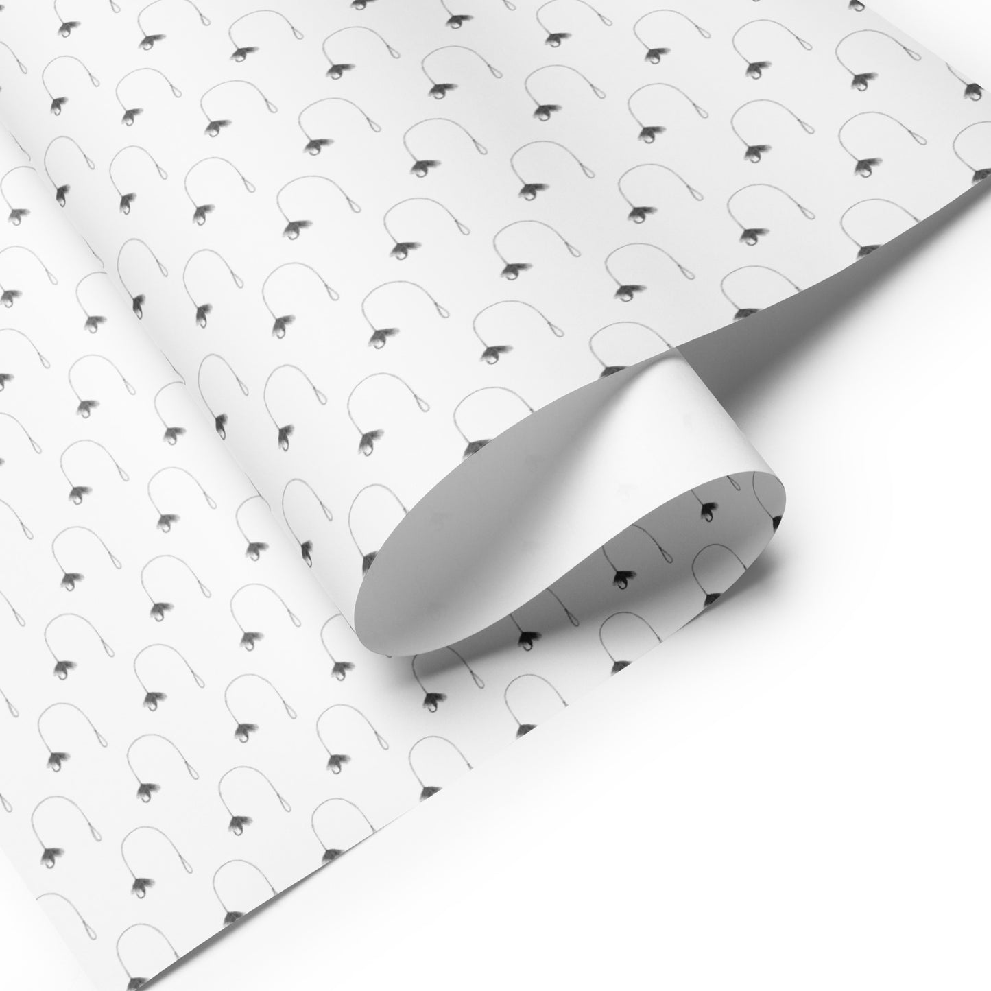 Fly Fishing Wrapping Paper Sheets