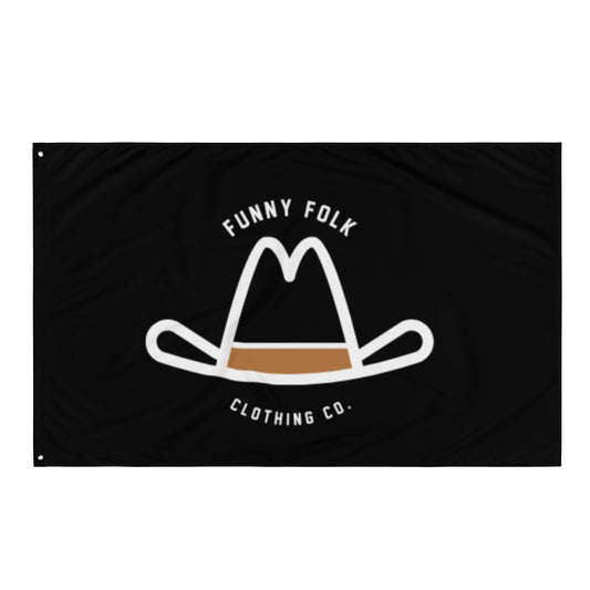 Official Funny Folk Clothing Co. Flag