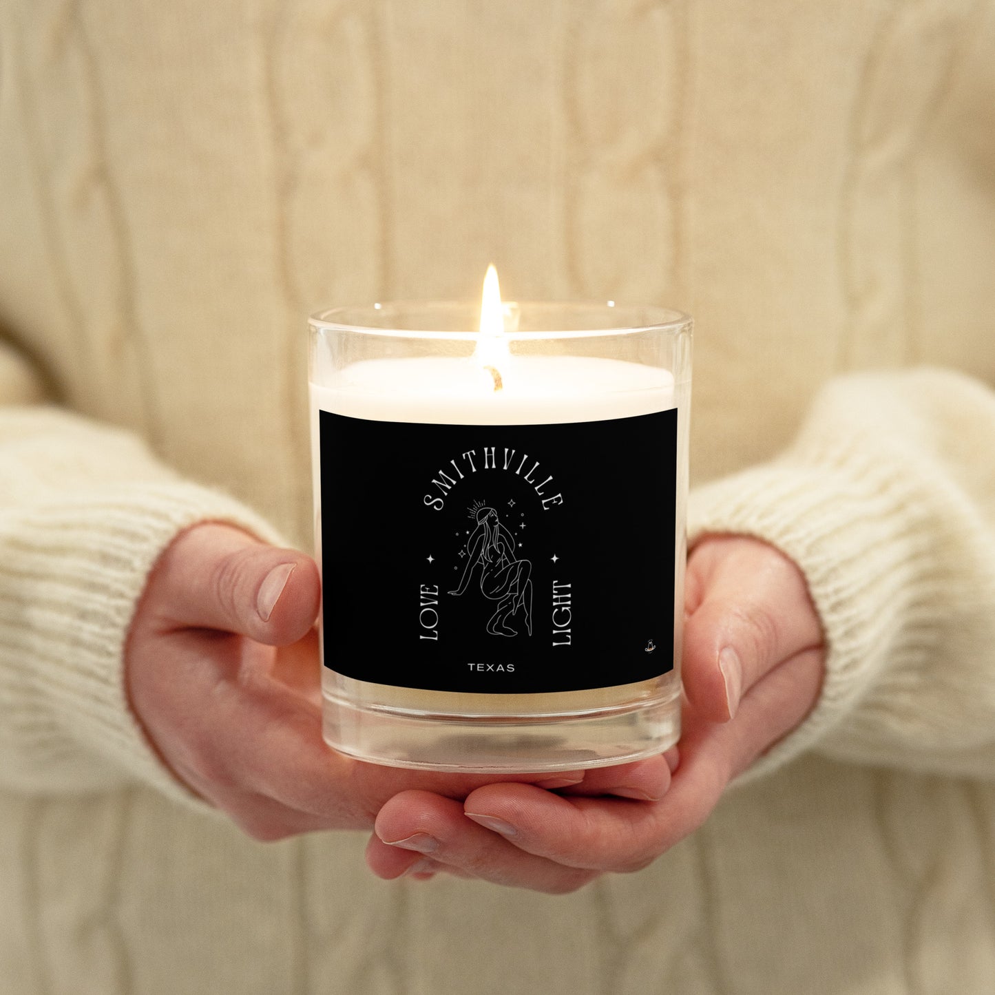 Love + Light | Smithville Black Jar Candle